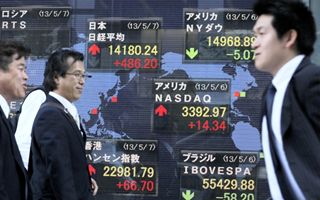 Asian markets mixed Tokyo still down