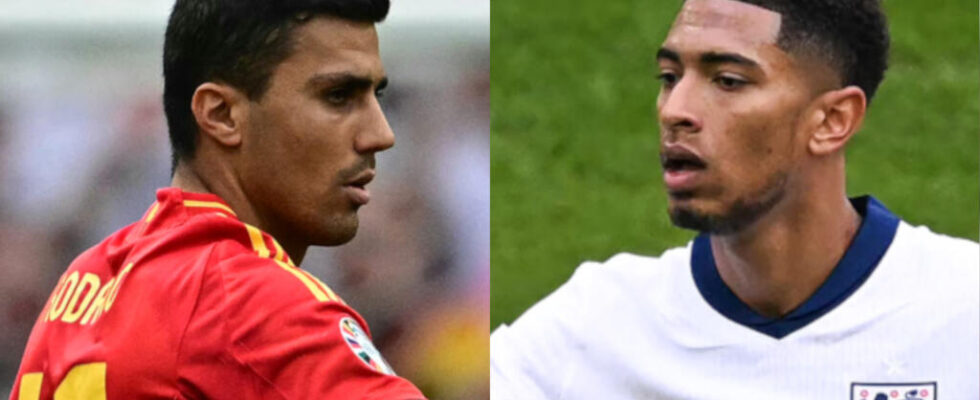 Between Spain and England the clash of opposites at the