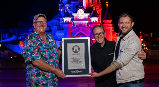 Disneyland Paris enters the Guinness Book of Records for this