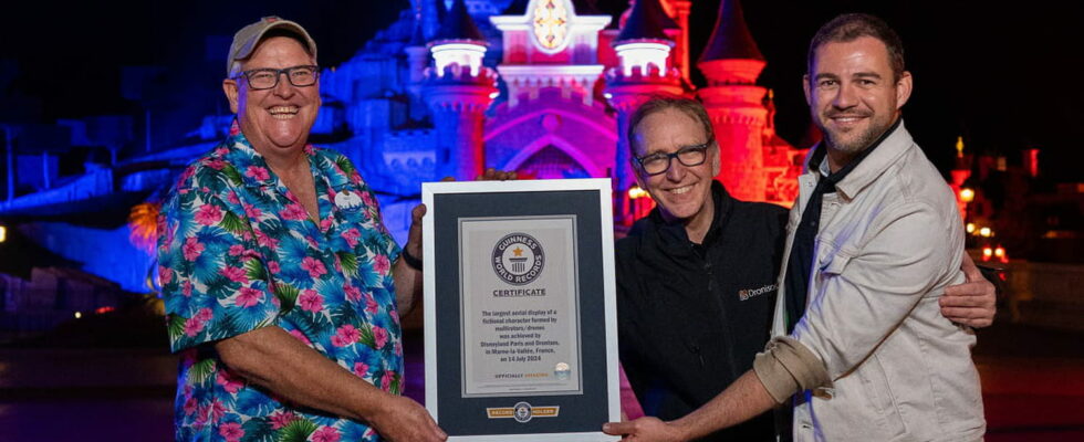 Disneyland Paris enters the Guinness Book of Records for this