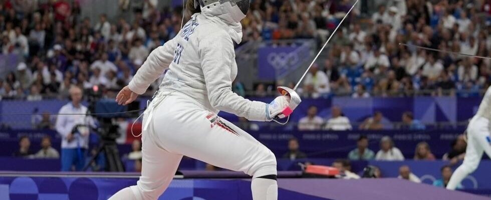 Egyptian fencer Nada Hafez competed seven months pregnant