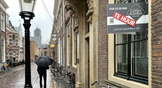 Fewer homes rented in the province of Utrecht in recent