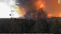 Fire tornadoes rage in California watch video Foreign