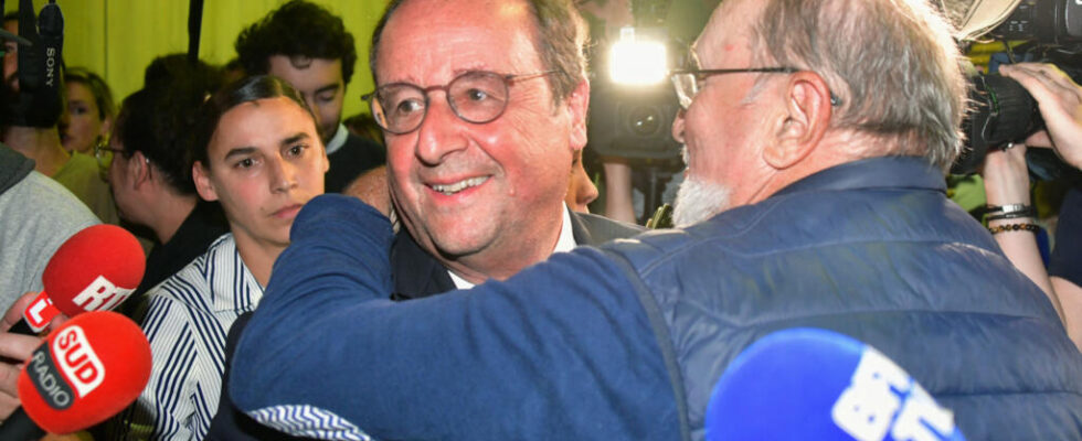 Francois Hollande a former president who became a deputy again