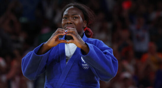 Frenchwoman Clarisse Agbegnenou a bronze mother