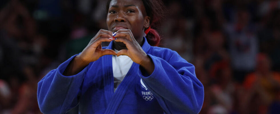 Frenchwoman Clarisse Agbegnenou a bronze mother