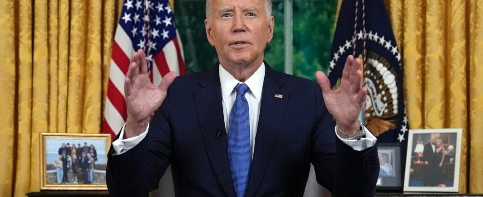 How Joe Biden justified his withdrawal from the presidential election