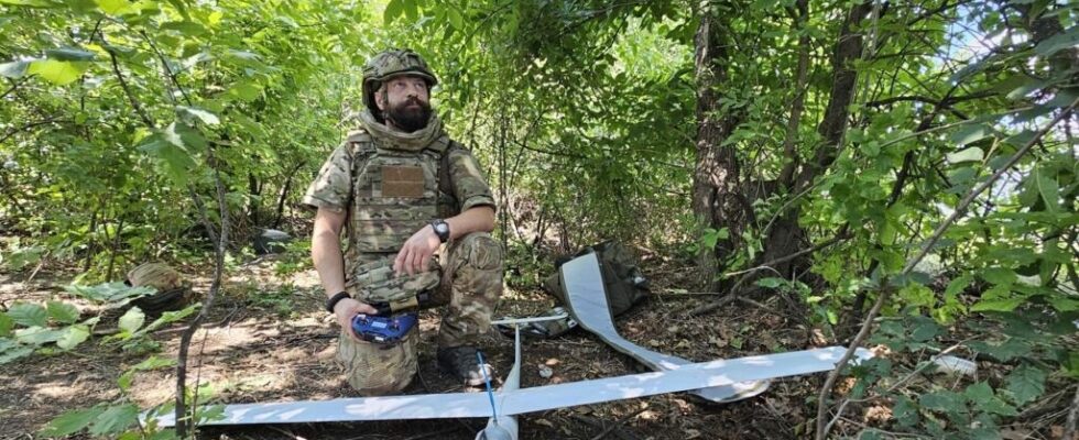 In Ukraine Russian drones swarm in the sky kyiv counterattacks