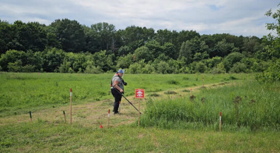 In Ukraine with the deminers