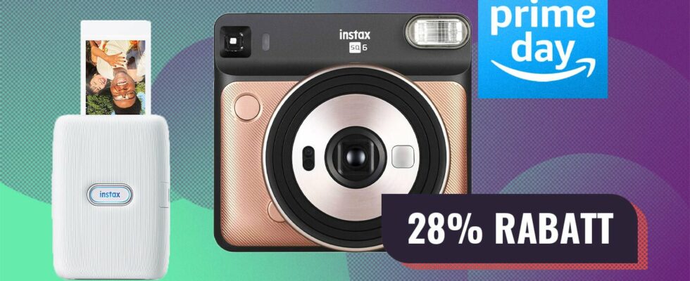 Instax instant cameras photo printers and bundles on Prime Day