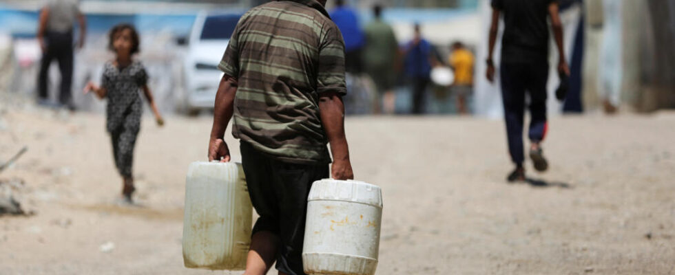 Israel destroys water reservoir in Rafah in violation of international