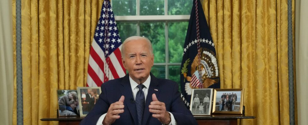 Joe Biden calls for calm – LExpress