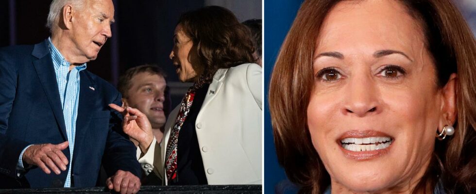 Kamala Harris on Joe Bidens resignation Im running