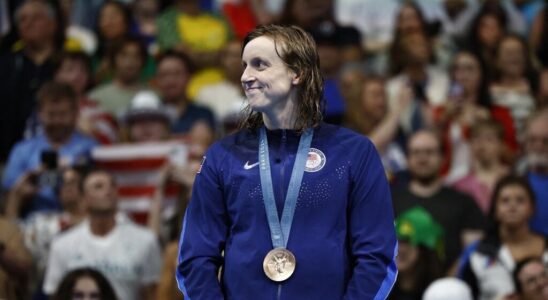 Katie Ledecky will wait to write history again