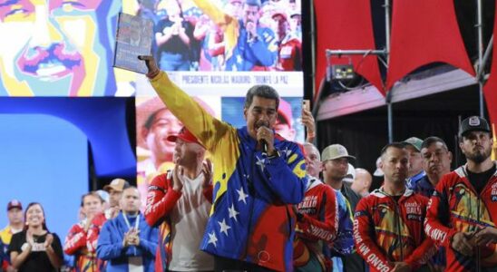 Maduro is president for the 3rd time Election results announced