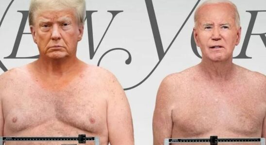 New York Magazine Puts Shirtless Joe Biden and Donald Trump