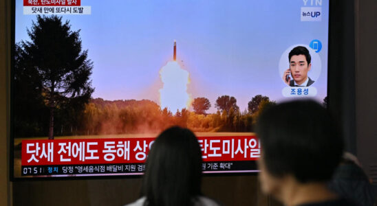 North Korea fires two short range ballistic missiles one fails