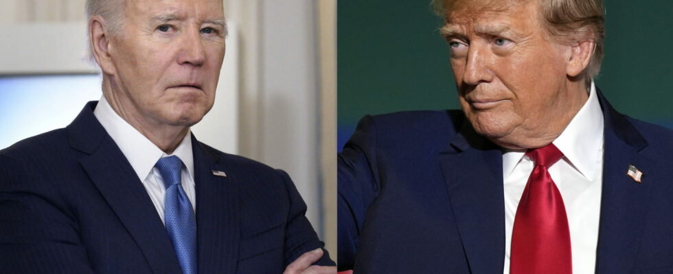 Poll results Trump ahead of Biden