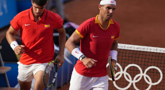 Rafael Nadal and Carlos Alcaraz at the Olympics already back