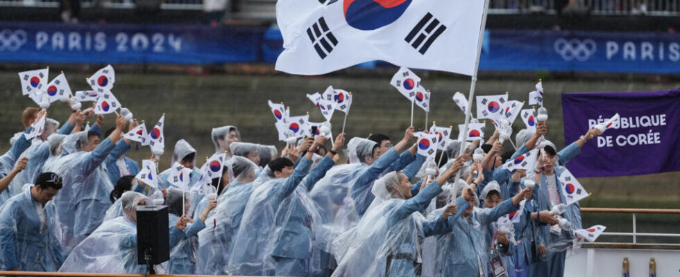 South Korea protests after being introduced as North Korea at