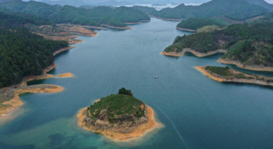 Submerged over 60 years ago this underwater city is now