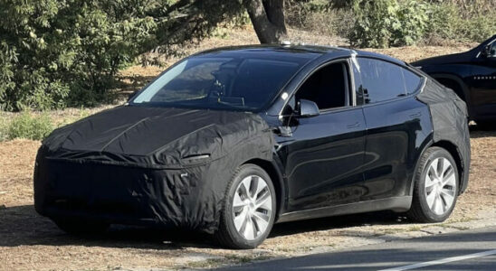 Testing has begun for the new Tesla Model Y