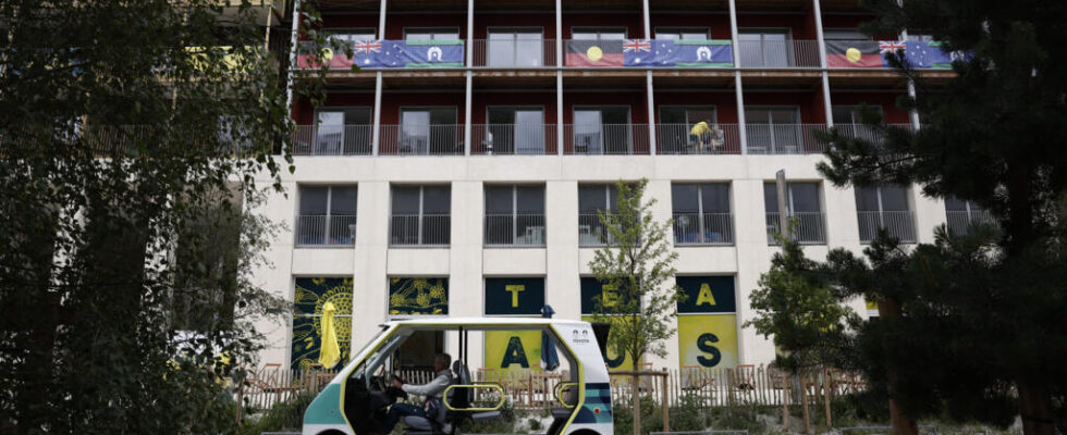 The Olympic Village officially opens in the north of Paris