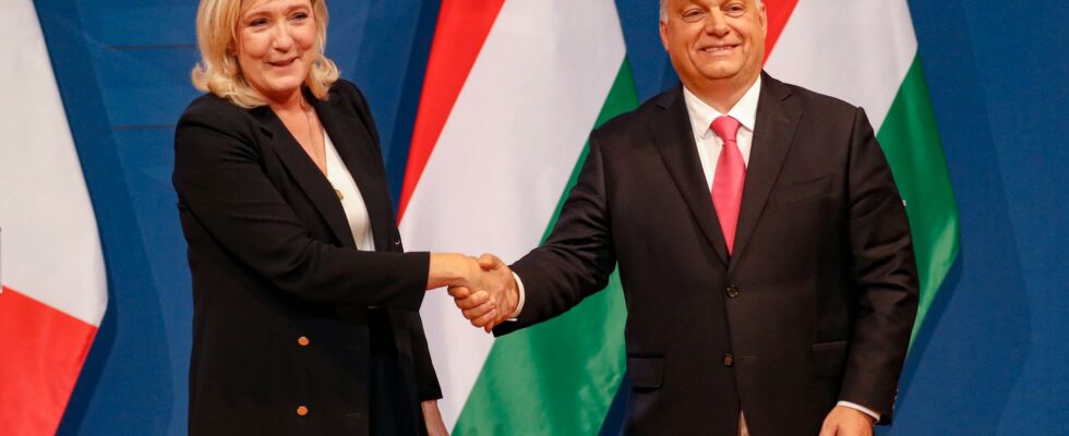 The far right unites with Orban