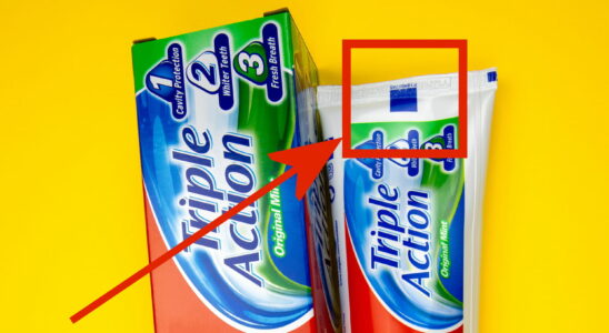 The little squares on toothpaste tubes serve a purpose but