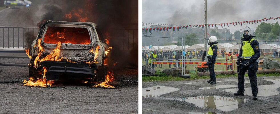 The police about this years Eritrean cultural festival