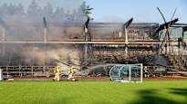 The property of the representative teams was destroyed in the