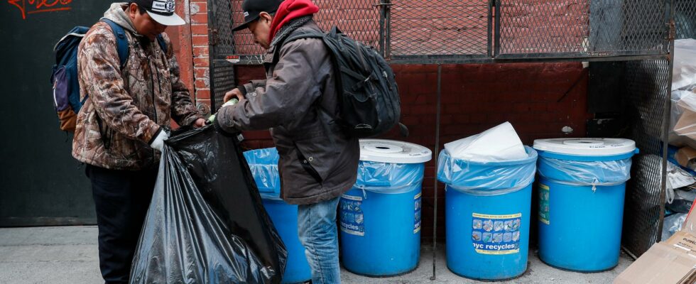 Trash revolution in New York demand for garbage cans