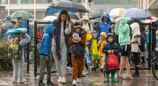 Utrecht is going on holiday and so the schoolyard is