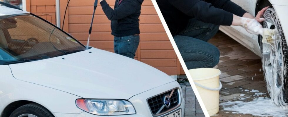 Washing the car at home should be banned say