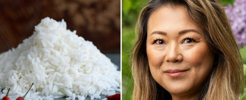 You should never do that when you cook rice