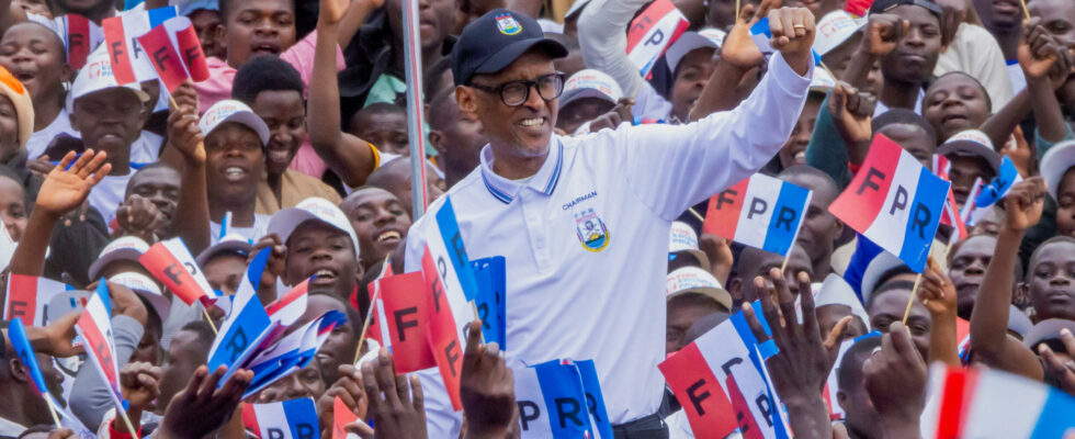 in the presidential election Kagame Habineza and Mpayimana in the