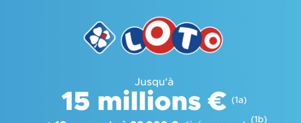 the draw of Monday July 8 2024 15 million euros