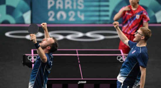 2024 Olympics French mens team wins bronze in table tennis