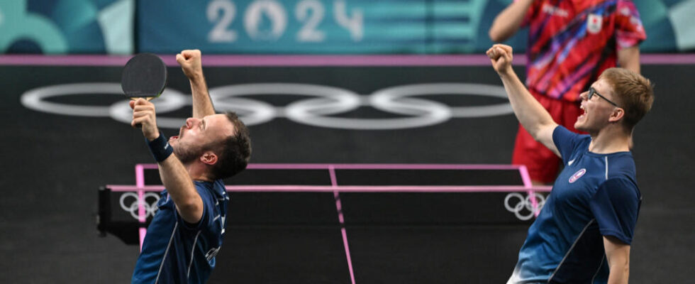 2024 Olympics French mens team wins bronze in table tennis