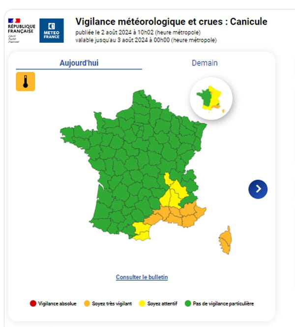 9 departments still on orange heatwave alert here are the