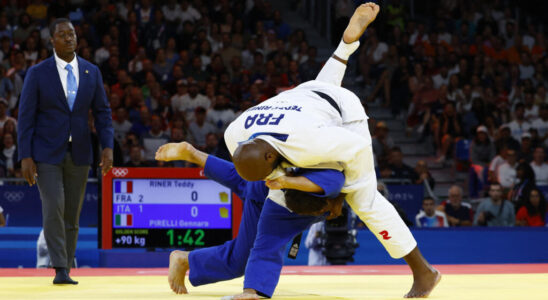 A pleasure to referee Teddy Riner confides Gabonese official Jean Claude