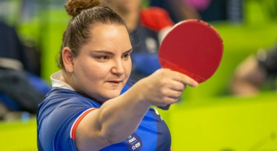 Alexandra Saint Pierre who is the para table tennis world champion