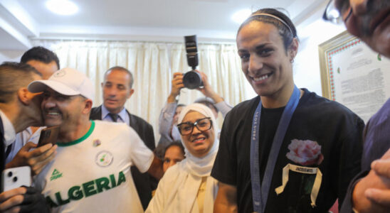 Algeria The incredible welcome of Olympic champion Imane Khelif in