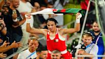 Algerian boxer strikes Olympic gold describes his win as