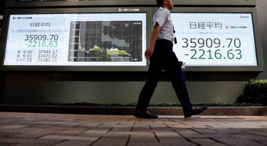 Asian stock markets plummet