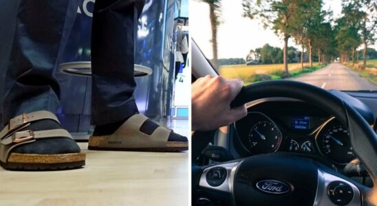 Can you drive with slippers Thats what the law says