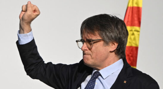 Catalonia Independence supporter Carles Puigdemont says he is back in