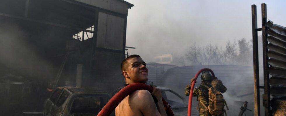 Climate change blamed for Mediterranean fires