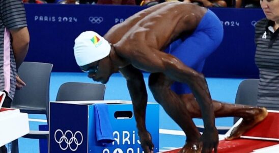 Congolese swimmer Freddy Mayala an elimination a record and a