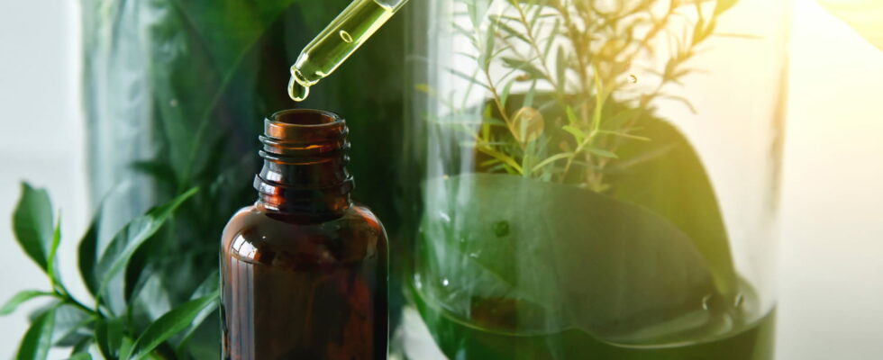 Draining here is the best essential oil against water retention